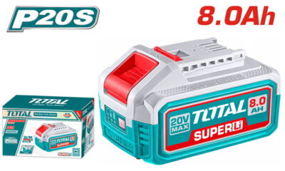 TOTAL ΕΠΑΓΓ. ΜΠΑΤΑΡΙΑ Li-ion 20V / 8Ah (TFBLI2108)