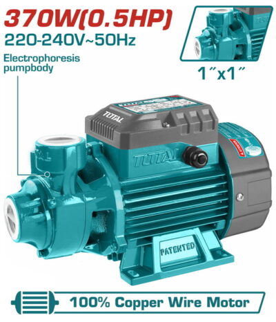 TOTAL ΑΝΤΛΙΑ ΕΠΙΦΑΝΕΙΑΣ ΝΕΡΟΥ ΠΕΡΙΦΕΡΕΙΑΚΗ 370W (TWP13706E)